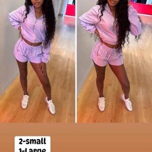 Lavender Two-Piece Tracksuit